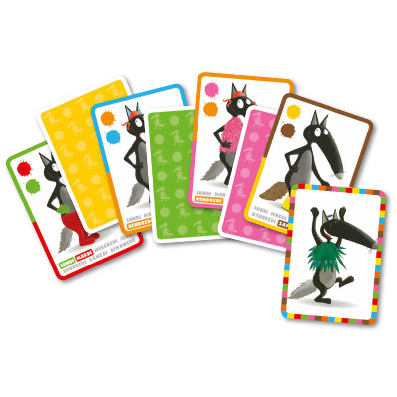 Jeu du loup qui voulait changer de couleur
