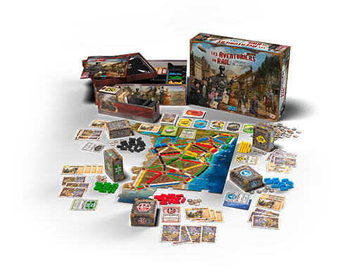 Les Aventuriers du Rail Legacy : Légendes de l'Ouest