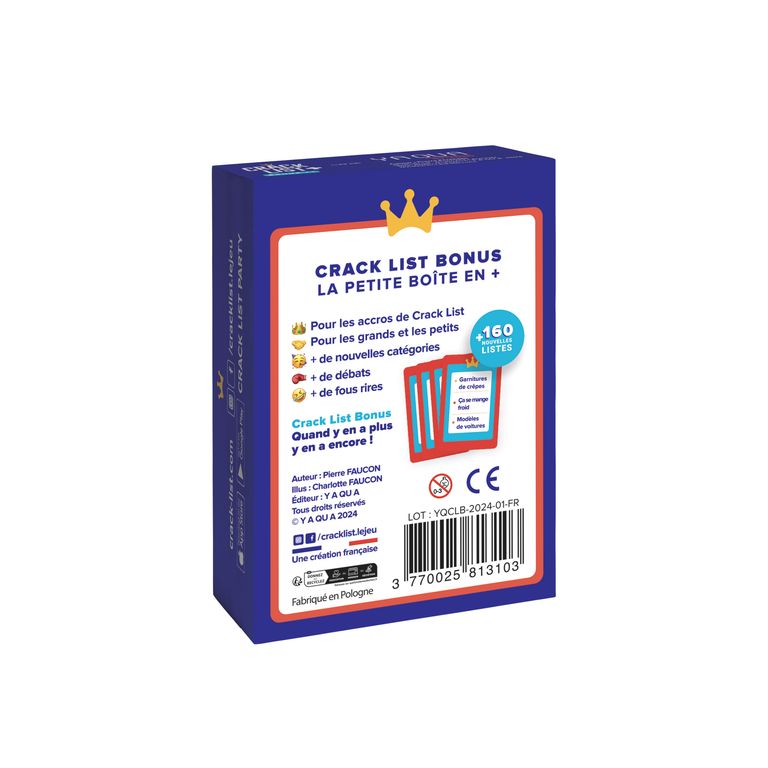 Bonus Crack List #1