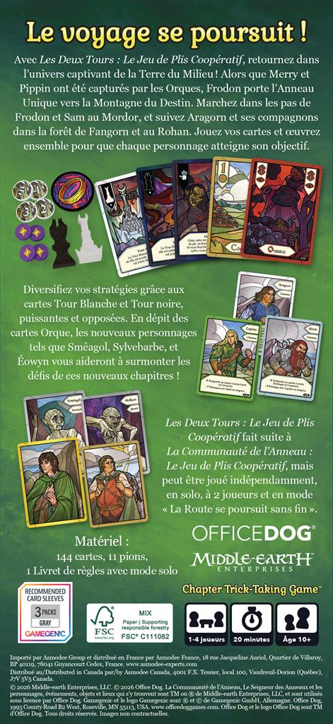 Les Deux Tours: Le jeu de pli coopératif