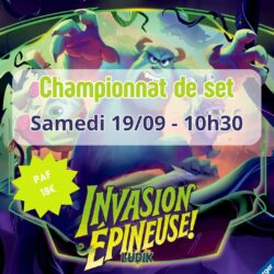 Lorcana - Championnat de set Invasion épineuse